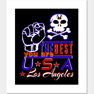 surfing festival in Los Angeles You Are The Best USA Design of sea pirates Posters and Art